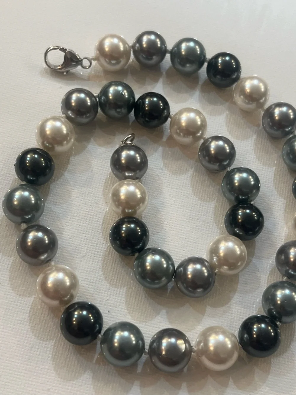 Lucas Lameth Pearl Necklace and